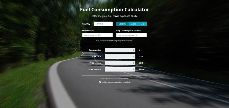 Fuel Calculator