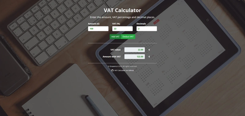 VAT Calculator